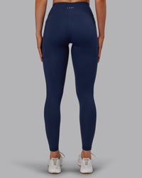 Woman wearing Rep Ultra High-Rise Full Length Legging Pockets No Logo - Future Navy | Model:Paris | Size:S | Thumbnail Index: 3