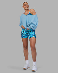 Woman wearing Show It Off Sweater - Glacier Lake | Model:Sophie | Size:S | Thumbnail Index: 6