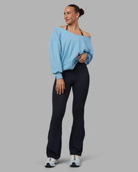 Woman wearing Show It Off Sweater - Glacier Lake | Model:Sophie | Size:S | Thumbnail Index: 2