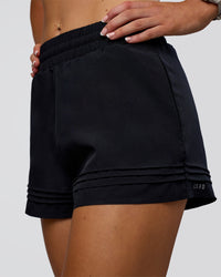 Woman wearing Sport Short 2.5" - Black | Model:Emelia | Size:S | Thumbnail Index: 1