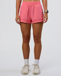 Woman wearing Sport Short 2.5" - Pink Lemonade | Model:Emelia | Size:S | Thumbnail Index: 5