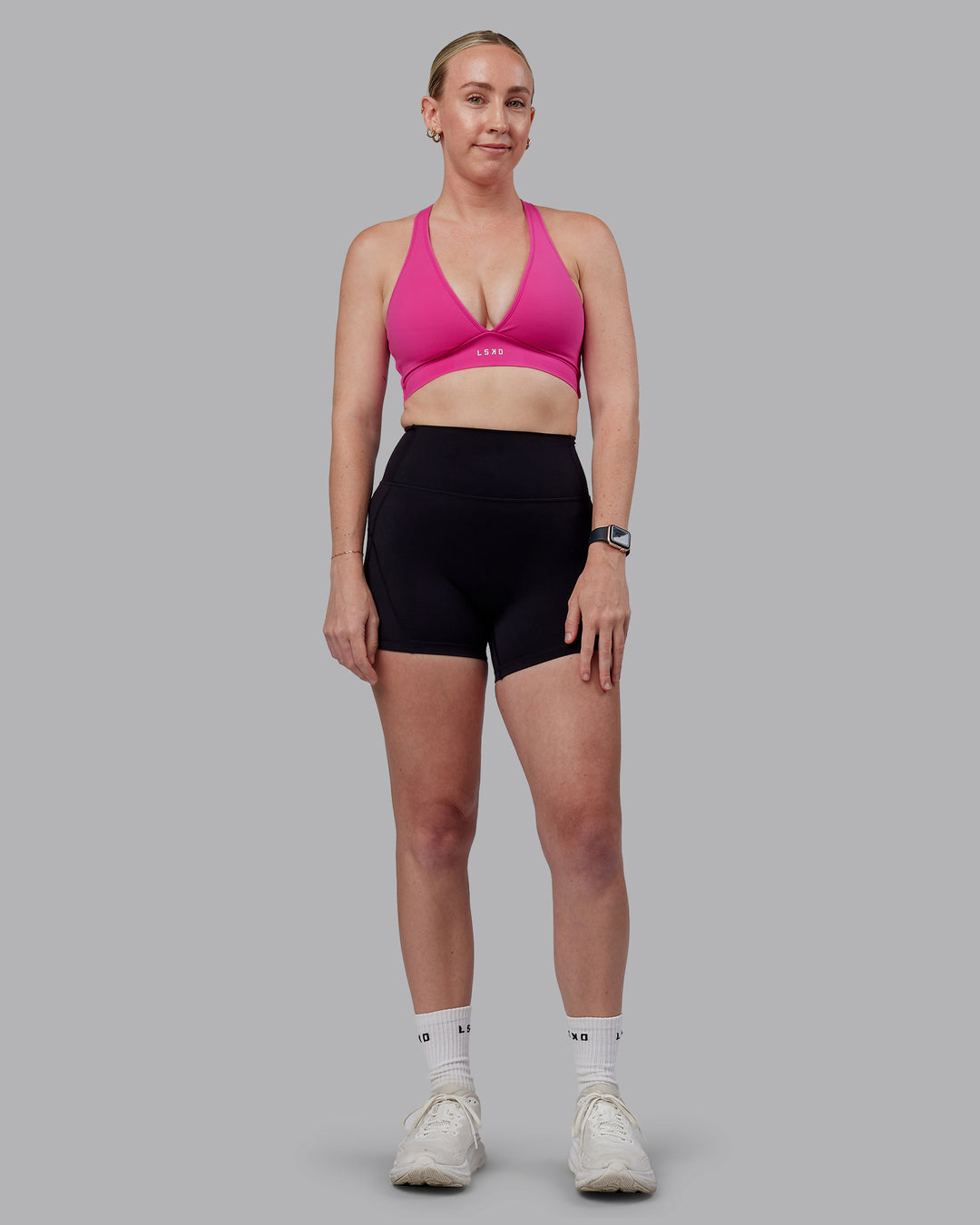 Stamina Sports Bra D/DD/E - Fuchsia Pink - view 8