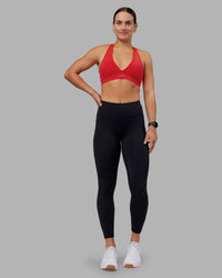 Woman wearing Stamina Sports Bra - Scarlet | Model:Keisha | Size:S | Thumbnail Index: 6