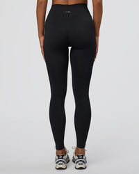 Woman wearing Surge Seamless High-Rise Full Length Legging - Black | Model:Bianca | Size:S | Thumbnail Index: 7