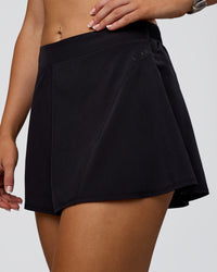 Woman wearing Unstoppable Lined Short - Black | Model:Emelia | Size:S | Thumbnail Index: 9