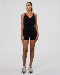 Woman wearing Vitality Bodysuit - Black | Model:Myrte | Size:S | Thumbnail Index: 4