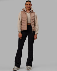 Woman wearing All Day Puffer Vest - Desert | Thumbnail Index: 6