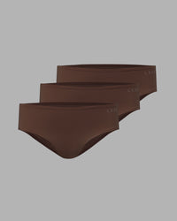Seamless Brief 3 Pack - Cocoa | Thumbnail Index: 0