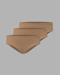Seamless Brief 3 Pack - Latte | Thumbnail Index: 0