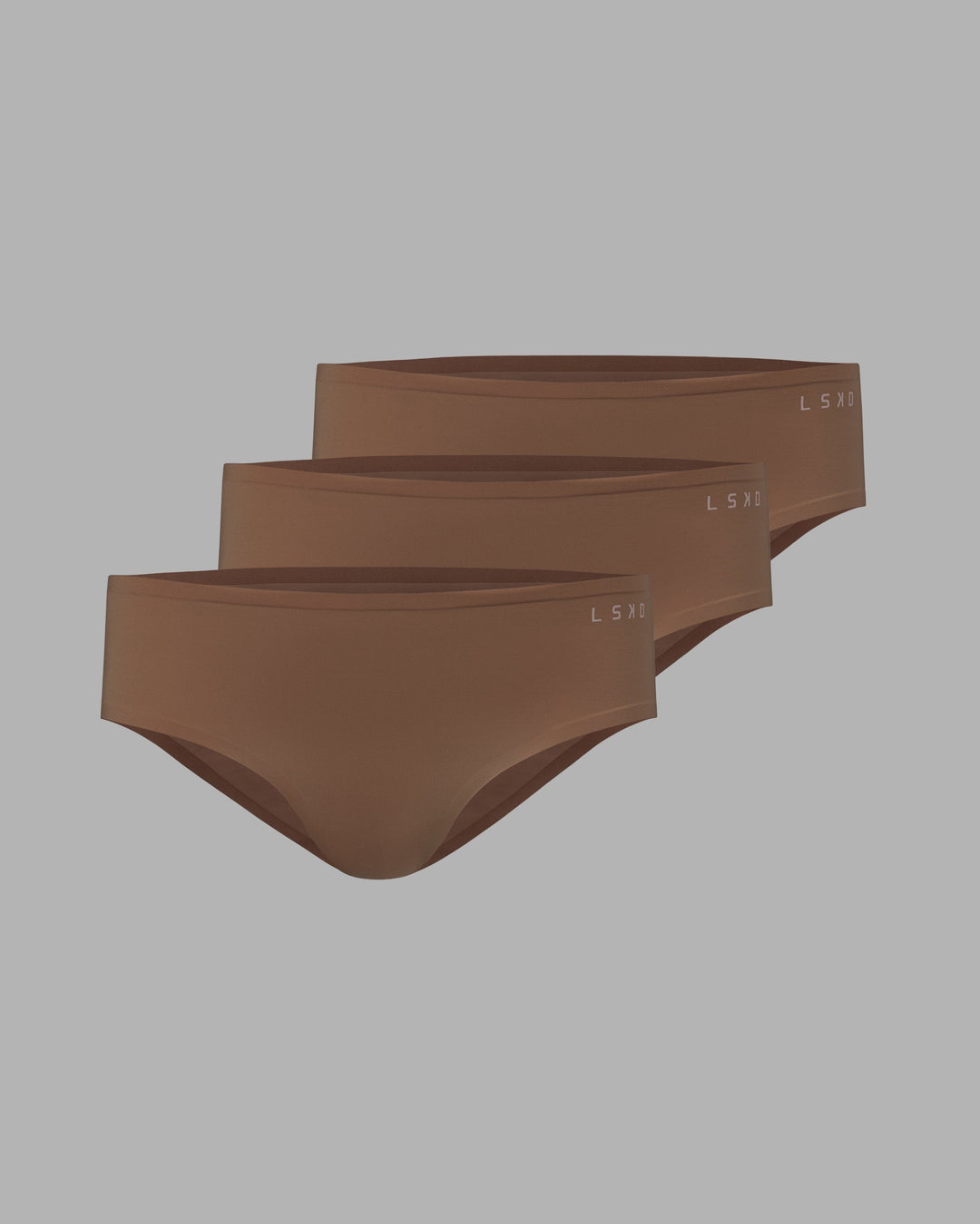 Seamless Brief 3 Pack - Mocha - view 1