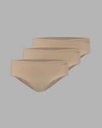 Seamless Brief 3 Pack - Off White | Thumbnail Index: 0