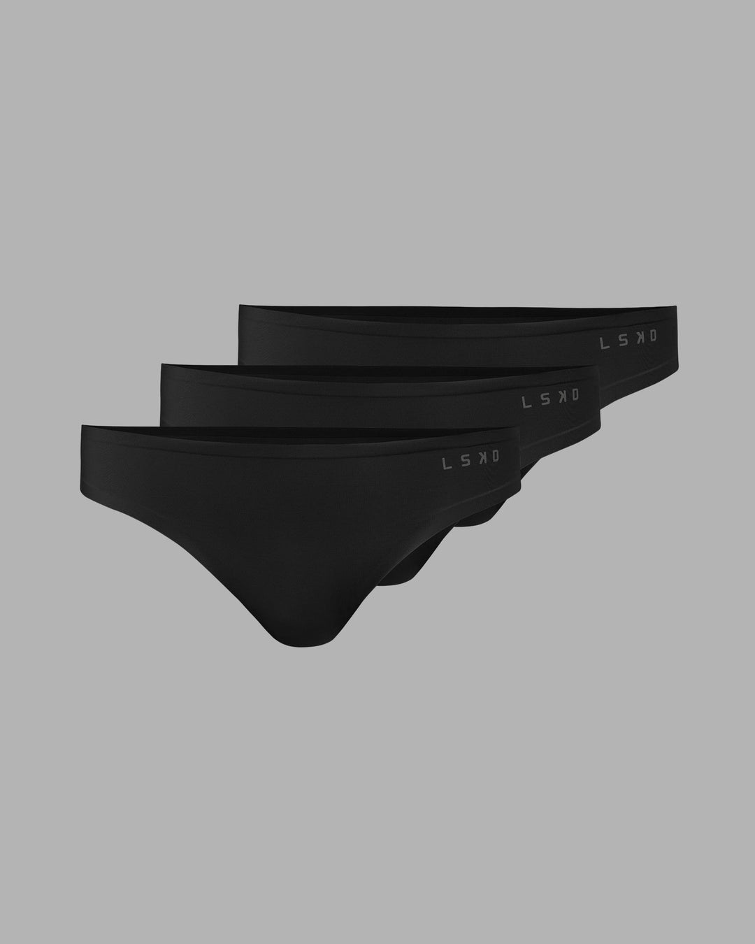 Seamless G-String 3 Pack - Black - view 1