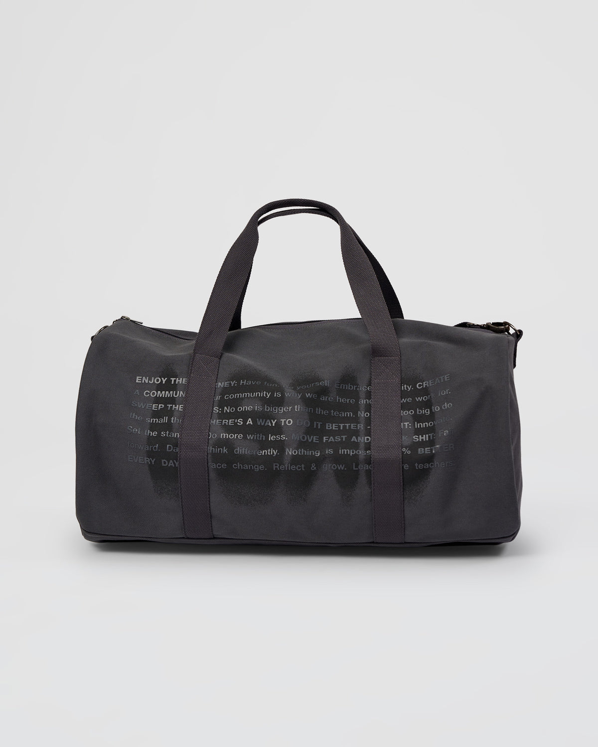 Shifted  Canvas Duffle - Dark Storm