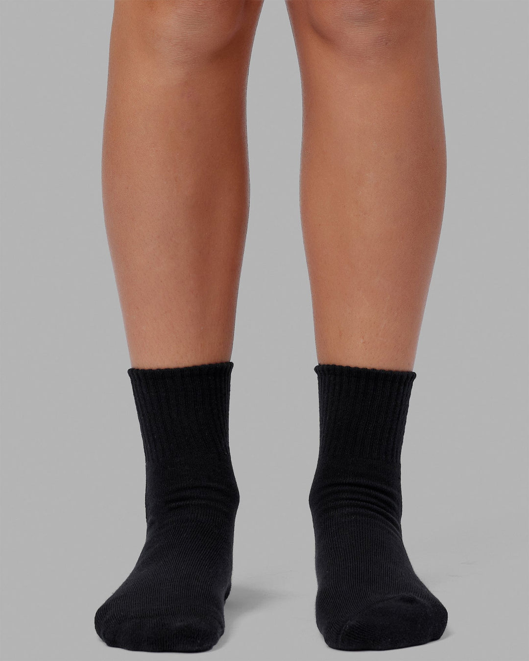 Signal 3 Pack Quarter Socks - Black-Turq-Tang-Pink - view 6