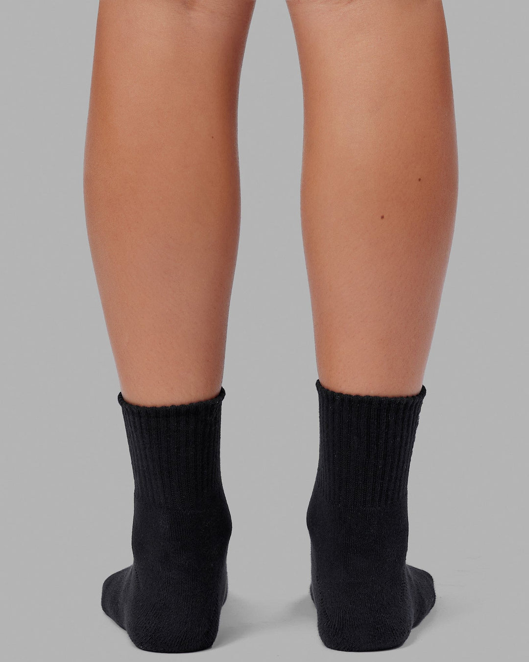 Signal 3 Pack Quarter Socks - Black-Turq-Tang-Pink - view 7