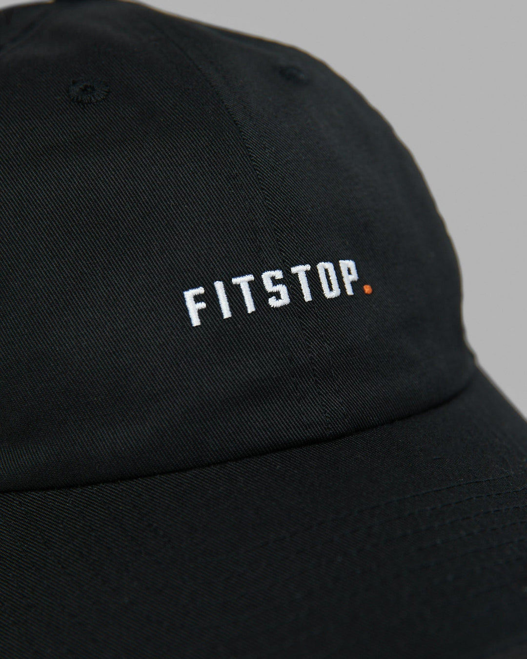 Washed Fitstop Cap - Washed Black - view 3