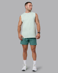 Man wearing Lift 6" Performance Shorts - Sagebrush | Thumbnail Index: 5