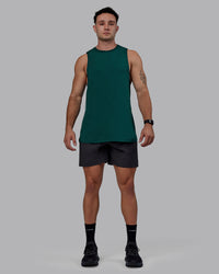 Man wearing Rep 7" Performance Shorts - Pirate Black | Thumbnail Index: 5