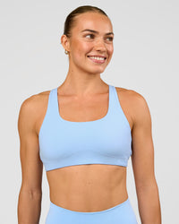 Woman wearing Aspire Sports Bra - Open Air | Model:Maja | Size:XS | Thumbnail Index: 2