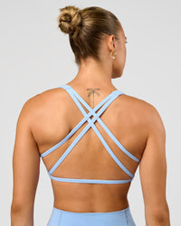 Woman wearing Aspire Sports Bra - Open Air | Model:Maja | Size:XS | Thumbnail Index: 1
