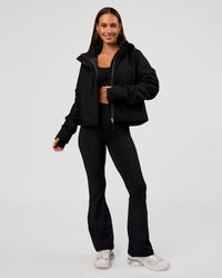 Woman wearing Auxiliary 2.0 Jacket - Black | Model:Brylee | Size:XS | Thumbnail Index: 2