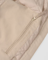 Woman wearing Auxiliary 2.0 Jacket - Shale Beige | Model:Brylee | Size:XS | Thumbnail Index: 11