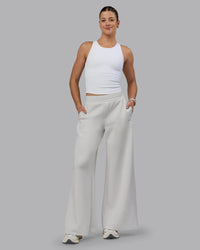 Woman wearing Elevate SoftTouch Wide Leg Pants - Clay-Clay | Thumbnail Index: 9