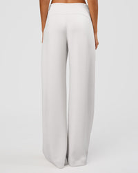 Woman wearing Elevate SoftTouch Wide Leg Pant Tall - Clay | Model:Georgia | Size:XS | Thumbnail Index: 3