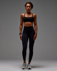 Woman wearing Fusion Ultra High-Rise Full Length Legging Pockets - Black | Model: Txai | Size:XS | Thumbnail Index: 17