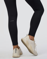 Woman wearing Fusion Ultra High-Rise Full Length Legging - Black | Model:Eliza | Size:XS | Thumbnail Index: 7