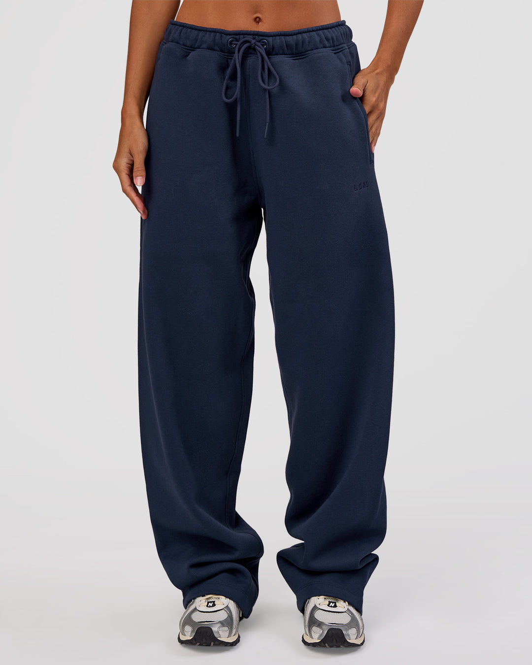 Woman wearing MVP Straight Leg Pant - Future Navy | Model:Brylee | Size:XS - view 4