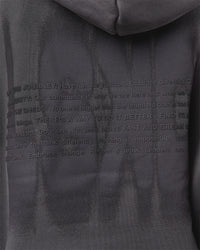 Woman wearing Memory In Motion Ultra Heavyweight Washed Hoodie - Dark Storm Washed | Model:Leilani | Size:XS | Thumbnail Index: 11