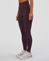 Woman wearing Progression Ultra High-Rise Full Length Legging - Midnight Plum | Model:Brylee | Size:XS | Thumbnail Index: 8