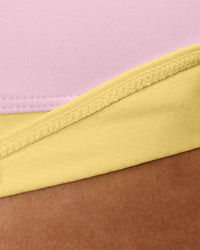 Woman wearing Turbo Track Brief in Marshmallow-Lemon | Model:Txai | Size:XS | Thumbnail Index: 7
