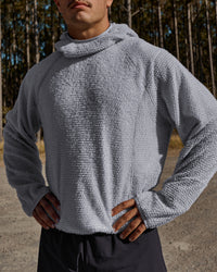 Campaign image of AirTherma Hoodie - Alloy | Thumbnail Index: 5