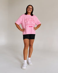 Campaign image of BCAM Heavyweight FLXCotton Graphic Boxed Tee - Pink Rose | Thumbnail Index: 16
