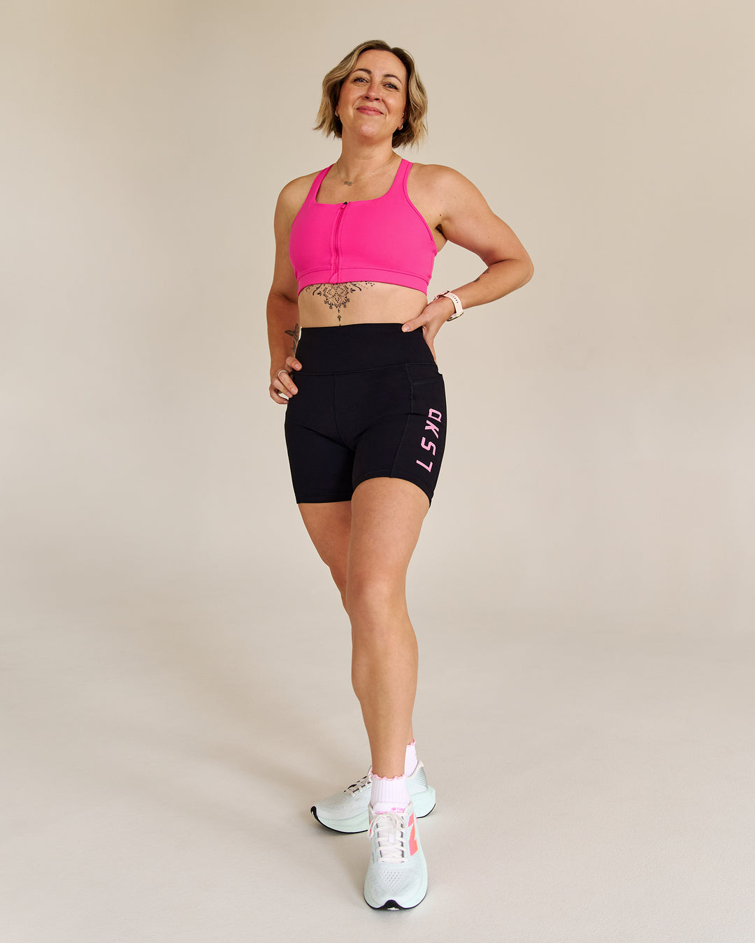 Campaign image of Empowered Sports Bra - Ultra Pink - view 11