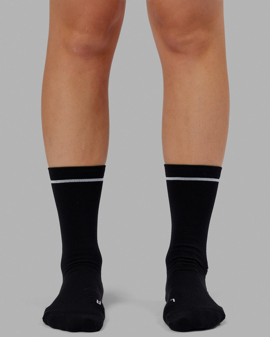 Fast Performance Crew Sock Black-White - view 4