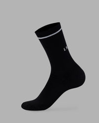 Fast Performance Crew Sock Black-White | Thumbnail Index: 0