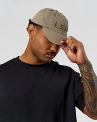 Man wearing Daily Cap - Taupe Ash | Model:Cap | Size:DAILY | Thumbnail Index: 8