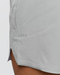 Man wearing Hybrid Lined 5" Short - Alloy | Model:Jaiden | Size:L | Thumbnail Index: 12