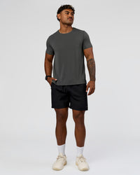 Man wearing Rep Training Tee - Dark Storm | Model:Xav | Size:L | Thumbnail Index: 2