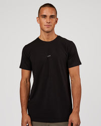 Man wearing Base FLXCotton Tee - Black | Model:Albert | Size:M | Thumbnail Index: 0