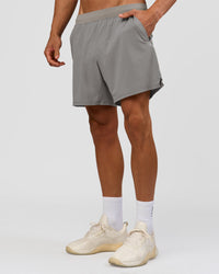 Man wearing Functional Training 7" Short - Storm Front | Model:Albert | Size:M | Thumbnail Index: 5