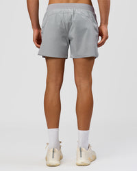 Man wearing Hybrid 5" Short - Alloy | Model:Albert | Size:M | Thumbnail Index: 3