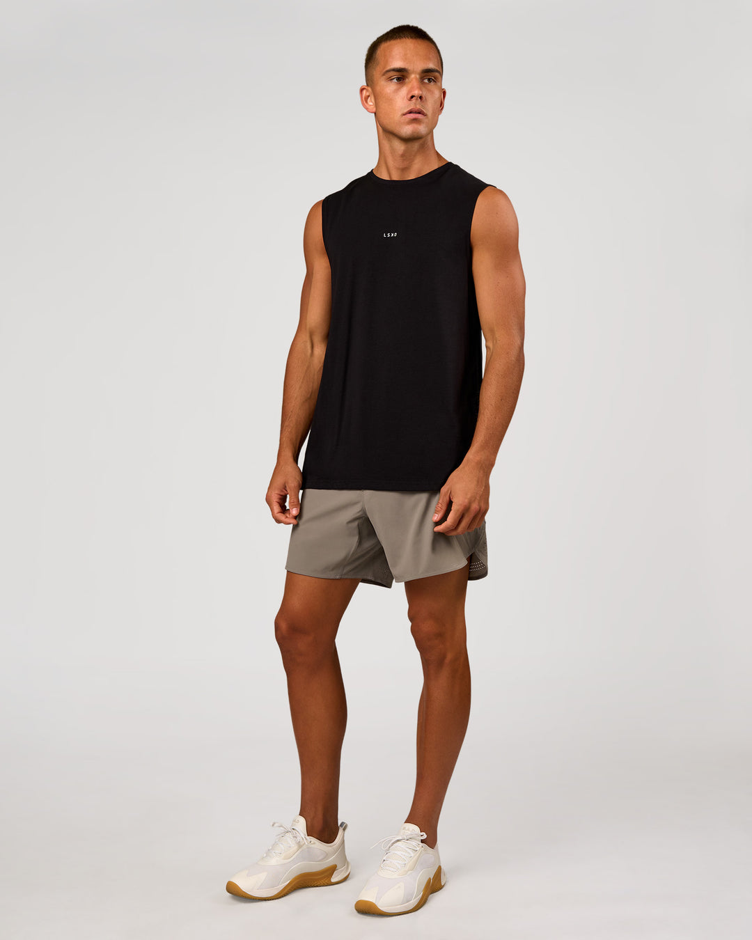 Man wearing Lift 6" Short - Storm Front | Model:Albert | Size:M - view 2
