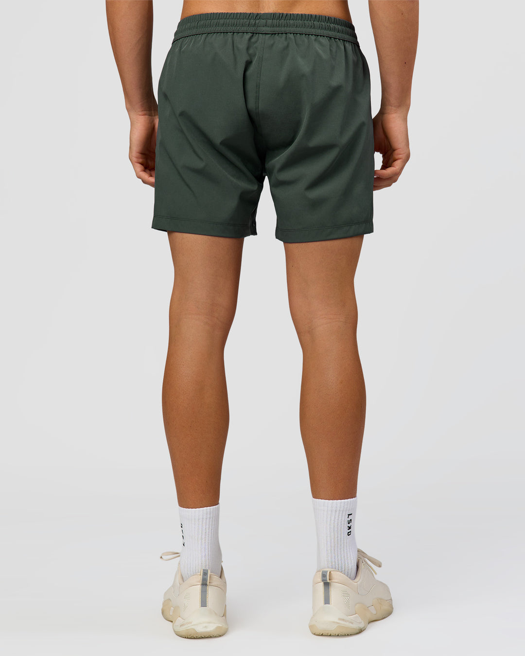 Man wearing Rep 5" Performance Short - Carbon Green | Model:Albert | Size:M - view 3