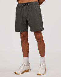 Man wearing Rep 7" Performance Short - Dark Storm | Model:Albert | Size:M | Thumbnail Index: 4