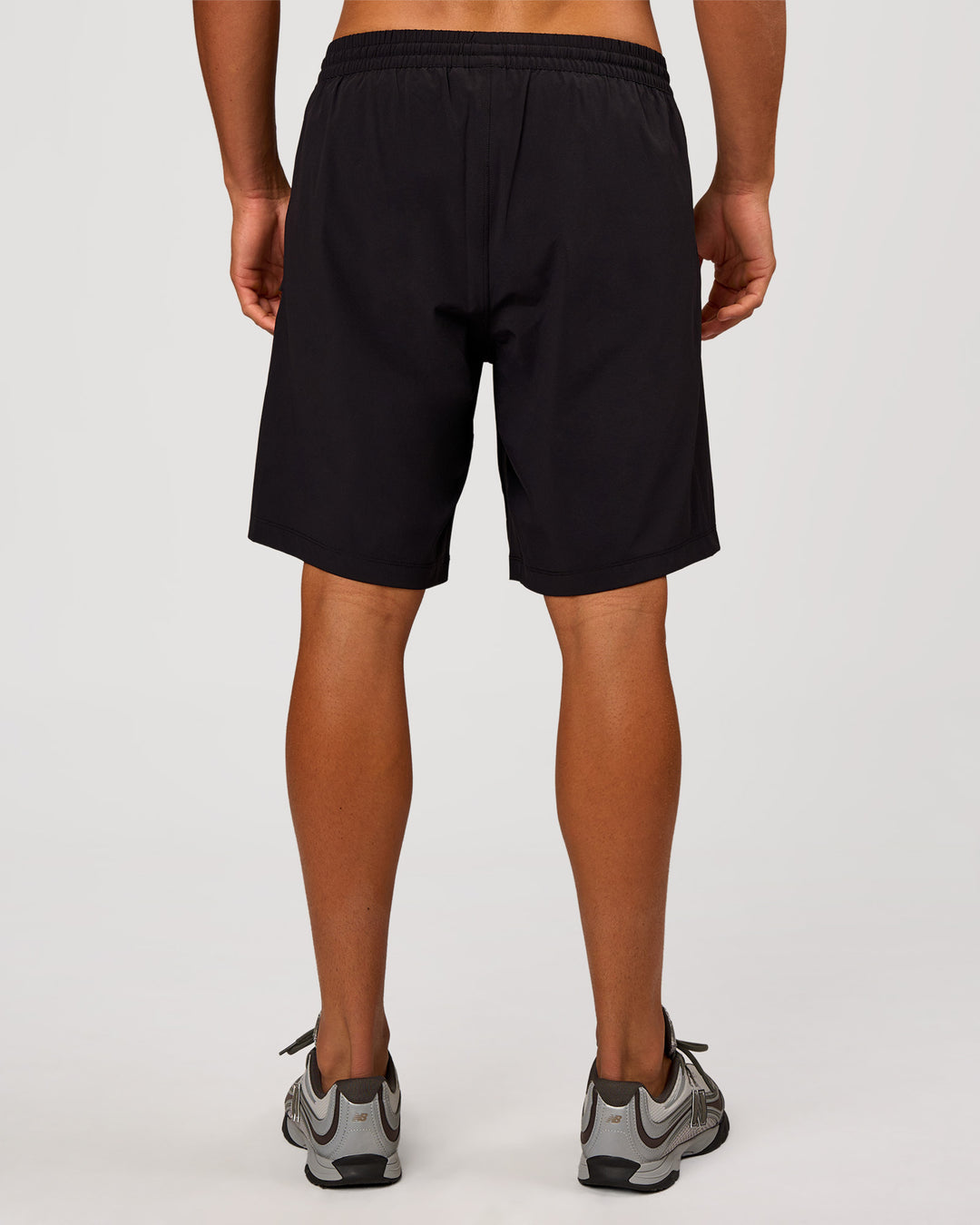 Man wearing Rep 9" Training Short - Black | Model:Albert | Size:M - view 4