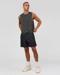 Man wearing Rep Muscle Training Tank - Dark Storm | Model:Albert | Size:M | Thumbnail Index: 2